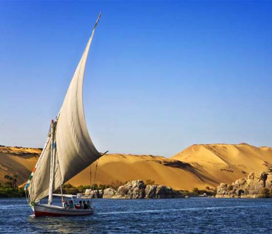 Cairo Felucca Boat on the Nile